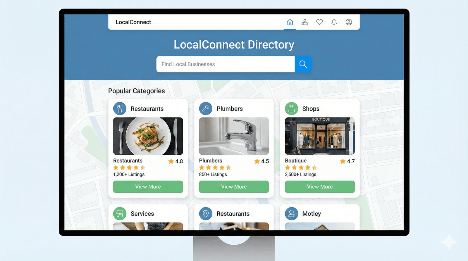 Business Directory Website